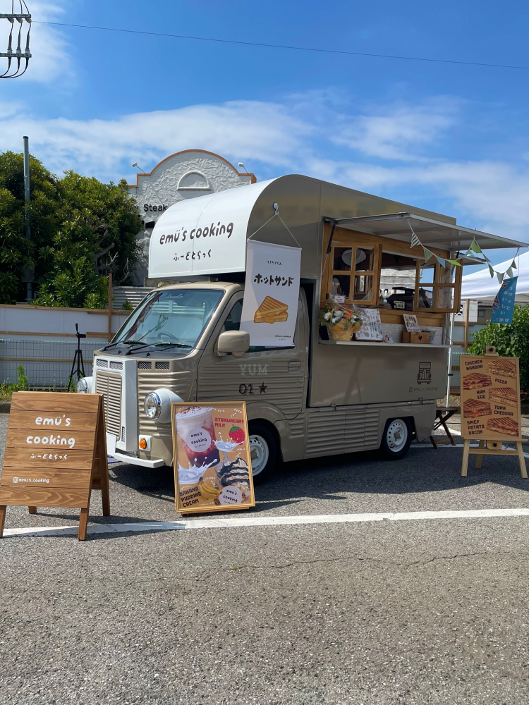 【ミドリトテラスキッチンカー】emu.s cookingが新規出店決定🥪[初回出店：9月9日(水)11：00～]